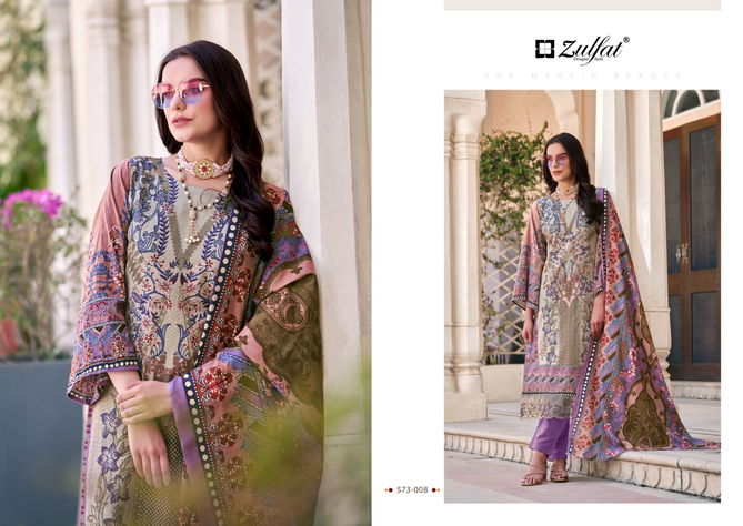 Gulrez Vol 3 By Zulfat Printed Cotton Dress Material Wholesale Clothing Suppliers In Mumbai
